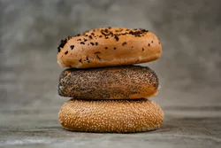  בייגל אמריקאי דגנים 6 יחידות